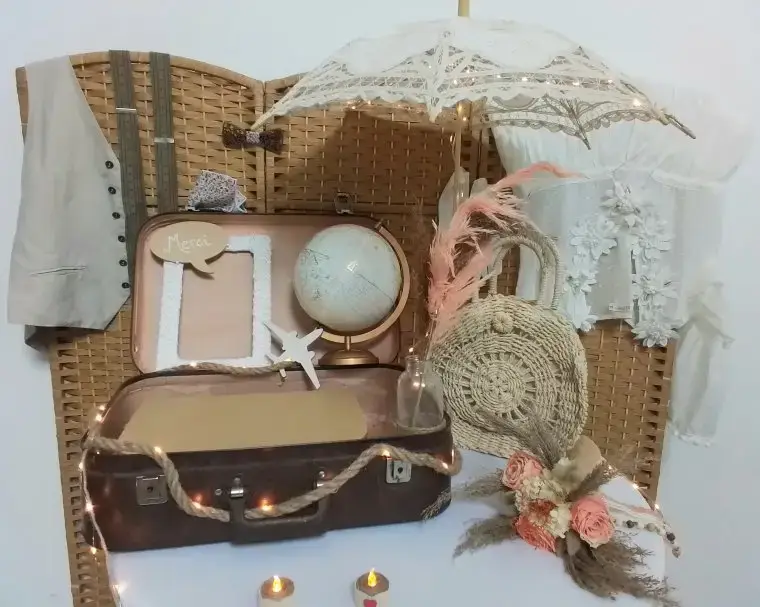 Pack déco de l'urne des mariés