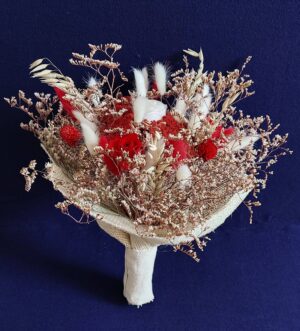 Bouquet rouge et blanc (ID : 1860)