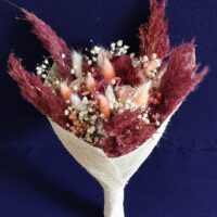 1000035218 Bouquet à dominante bordeaux /poudrée (ID : 1861)