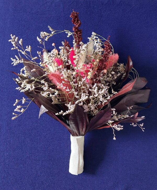 bouquet aux nuances bordeaux/ rose/ fuchsia (ID : 1869 )